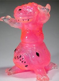 Clear pink Zunougon figure by Elegab, produced by Elegab. Front view.