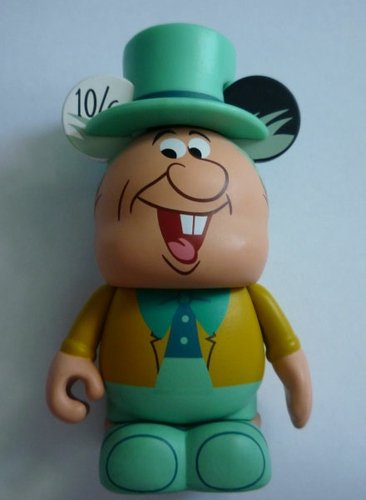 Mad Hatter (Shoeless Variant) figure by Thomas Scott, produced by Disney. Front view.