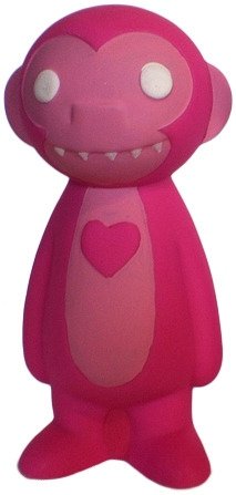 Space Monkey - Pink figure, produced by Funko. Front view.