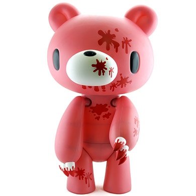 Gloomy Bear - Bloody figure by Mori Chack, produced by Taito. Front view.