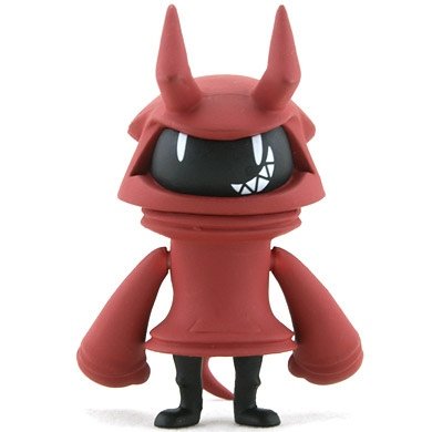 Brad figure by Touma, produced by Kidrobot. Front view.
