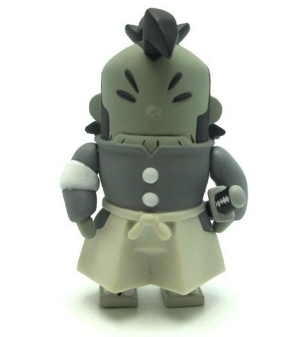 Jubbei - Classic  figure by Ohm, produced by Muttpop. Front view.