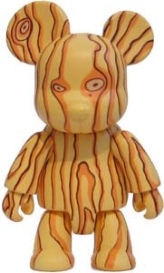Wood Bear figure, produced by Toy2R. Front view.