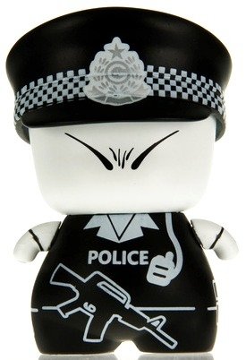 UK Police figure by Red Magic, produced by Red Magic. Front view.