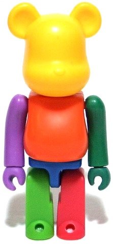 Be@rbrick Estate Rainbow 7 - 1 figure by Eric So, produced by Medicom Toy. Front view.