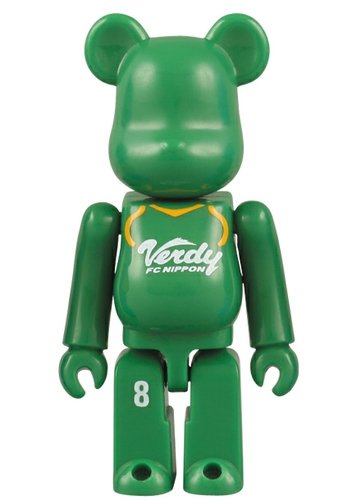 Verdy Tokyo 1969 Be@rbrick 70% figure, produced by Medicom Toy. Front view.