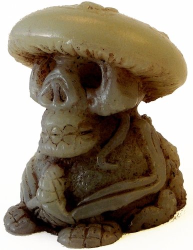Death Cap (Amanita Must Scare Ya) figure by We Become Monsters (Chris Moore). Front view.