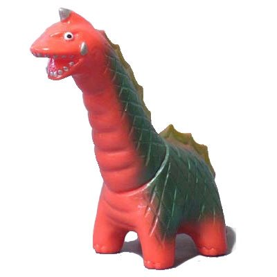 Betasaurus figure, produced by Sunguts. Front view.