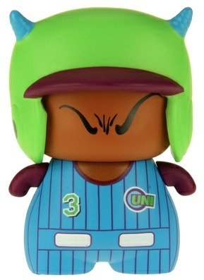 CIBoys Sports Series 1 - Baseball figure by Red Magic, produced by Red Magic. Front view.