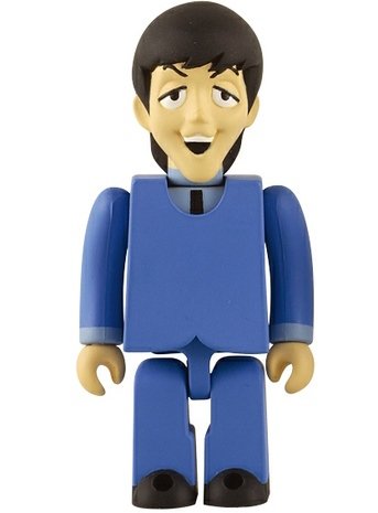 Paul McCartney Kubrick 100% figure, produced by Medicom Toy. Front view.