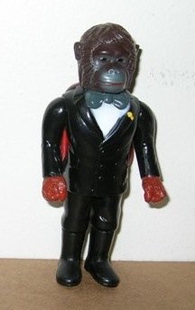 Army of the Apes Spy figure, produced by Bullmark. Front view.