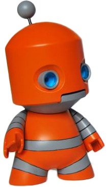 Ethan Mk1 Orange (ToyCon UK Exclusive) figure by Robotics Industries (Jim Freckingham), produced by Robotics Industries (Jim Freckingham). Front view.