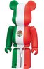 Mexico - Flag Be@rbrick Series 21