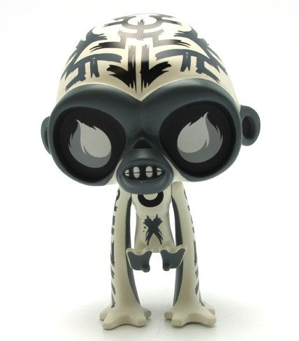 Chaos Series  X 4 figure by Bunka, produced by Artoyz Originals. Front view.
