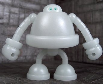 Spectre Glowbon figure, produced by Onell Design. Front view.