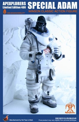 Apexplorers - Special Adam figure by Winson Ma, produced by Hot Toys. Front view.