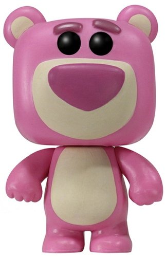 Lotso figure by Disney, produced by Funko. Front view.