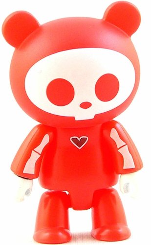 Chungkee - Red (Chase) figure by Mitchell Bernal, produced by Toy2R. Front view.