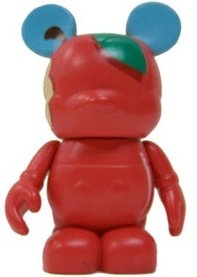 Apple figure by Lisa Badeen, produced by Disney. Front view.
