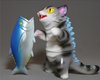 Kaiju Negora with Big Fish - Comic Con 2012 exclusive