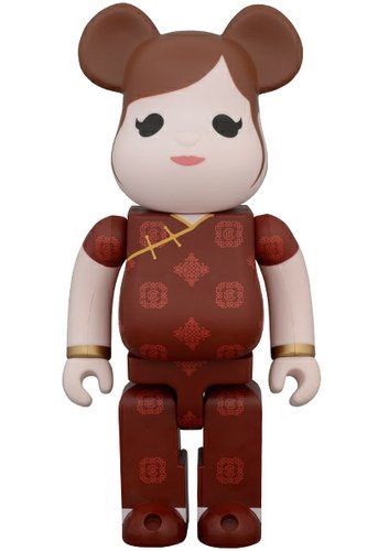 Bride Be@rbrick 400% - China Marriage figure by Medicom Toy, produced by Medicom Toy. Front view.