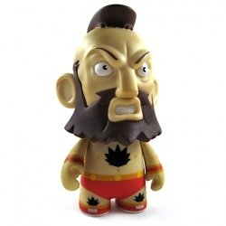 Zangief - Red figure by Capcom, produced by Kidrobot X Capcom. Front view.