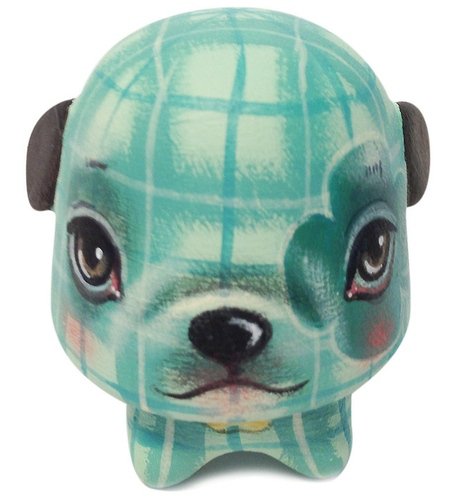 Lucky Dog No. 13 figure by 64 Colors. Front view.
