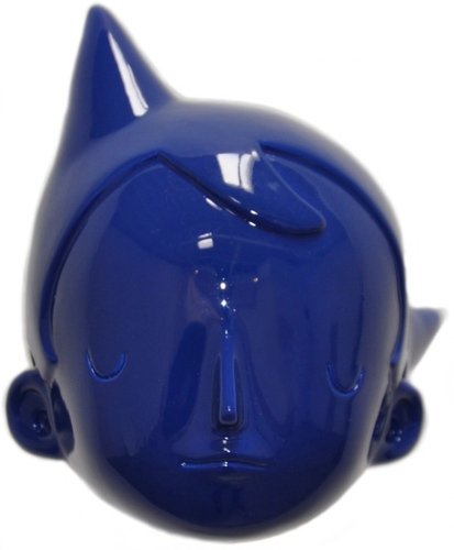 Heres Thinking of You... (Indigo) figure by Yoskay Yamamoto, produced by Pretty In Plastic. Front view.