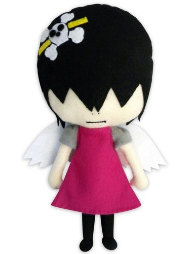 Lil Nichol Plush Toy (hand made) figure by Bestia Story, produced by Bestia Story. Front view.