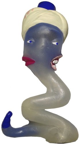 Secret Mystic Serpent figure by Todd Schorr, produced by Lulubell Toys. Front view.