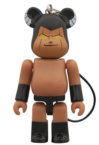 Buffaloman Be@rbrick 70% figure, produced by Medicom Toy. Front view.