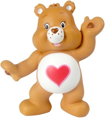 Tenderheart Bear Says Hi figure by Play Imaginative, produced by Play Imaginative. Front view.