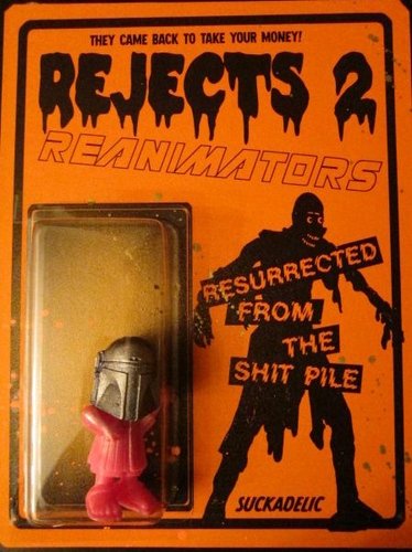 Rejects 2: Reanimators (Licorice Sucklord) figure by Sucklord, produced by Suckadelic. Front view.