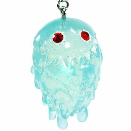 Mini Liquid - Clear Blue  figure by Hiroto Ohkubo, produced by Instinctoy. Front view.