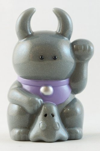 Fortune Uamou - Grey with Lavender Collar figure by Ayako Takagi, produced by Uamou. Front view.