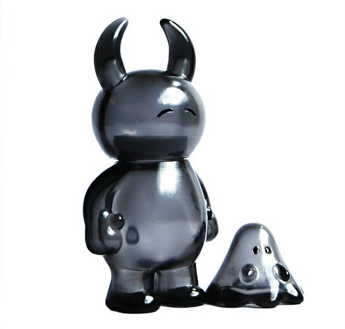 Uamou & Boo - Happy (Clear Black) figure by Ayako Takagi. Front view.