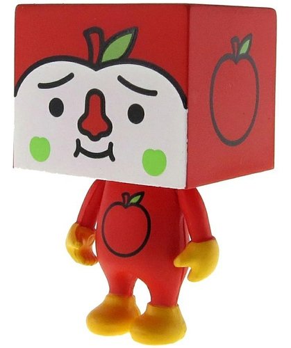 2 Apple To-Fu Figure figure by Devilrobots, produced by Devilrobots Sis. Front view.