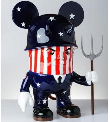 Luey Lifesize - Patriot figure by Bob Dob, produced by Toy Art Gallery. Front view.