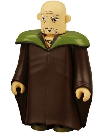 Ras Al Ghul Kubrick 100% figure by Dc Comics, produced by Medicom Toy. Front view.