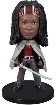 The Walking Dead - Michonne figure by Funko, produced by Funko. Front view.