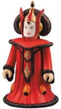 Queen Amidala Kubrick 100% figure by Lucasfilm Ltd., produced by Medicom Toy. Front view.