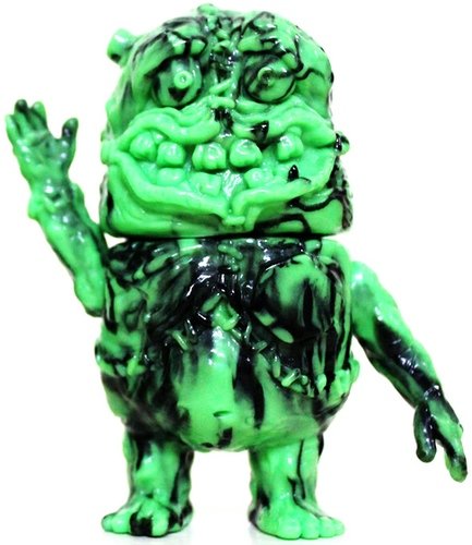 Cadaver Kid - Green Marble  figure by Splurrt, produced by Splurrt. Front view.