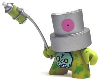 Tag figure by Cycle, produced by Kidrobot. Front view.