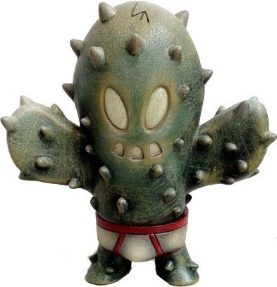 Little Prick custom figure by Valleydweller. Front view.