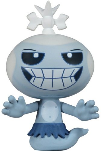 Pocket God figure by Dave Castelnuovo, produced by Funko. Front view.