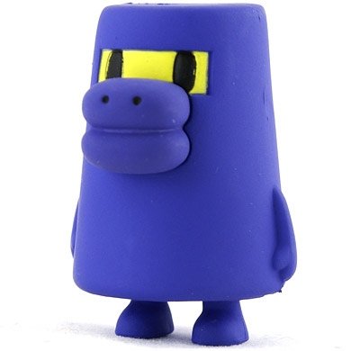 Ao Murasaki figure by Devilrobots, produced by Kidrobot. Front view.