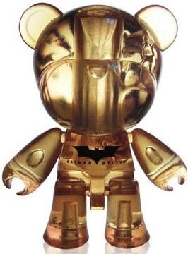 Dark Knight OLi Bear - TTF 12 figure by Dc Comics, produced by Coi Creative. Front view.
