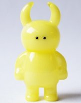 Uamou Soft Vinyl - Inner Glow Yellow figure by Ayako Takagi, produced by Uamou. Front view.