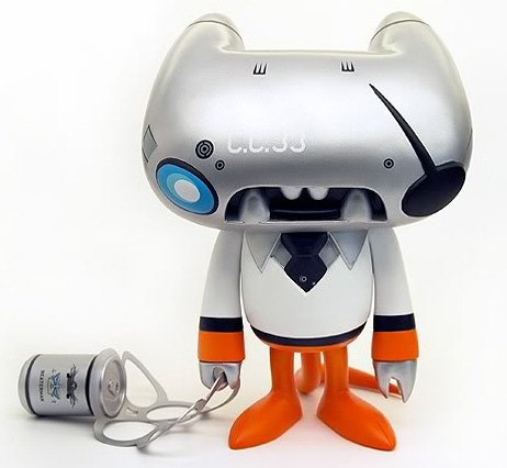 Beaterman Crappycat figure by Vanbeater, produced by Jamungo. Front view.