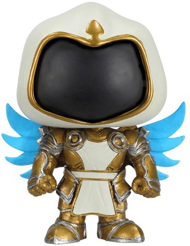 Diablo - Tyrael POP! figure, produced by Funko. Front view.
